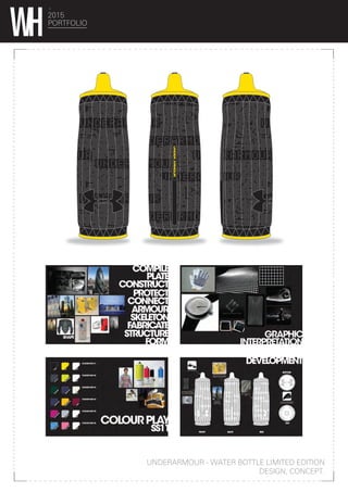 UNDERARMOUR - WATER BOTTLE LIMITED EDITION
DESIGN, CONCEPT.
2015
PORTFOLIO
 