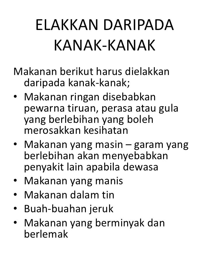 Makanan dan Amalan Pemakanan