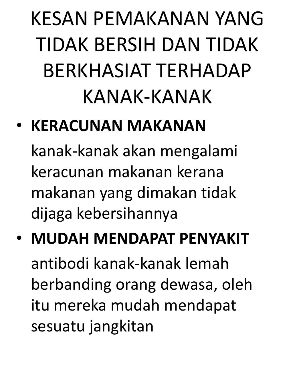 Makanan dan Amalan Pemakanan