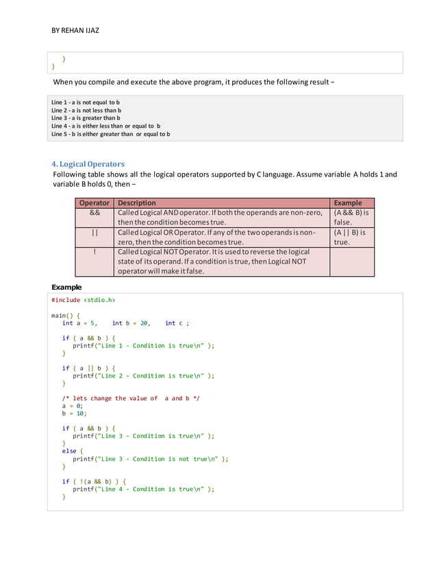 Programming Fundamentals lecture 7 | PDF