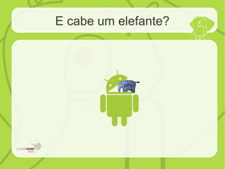 E cabe um elefante?
 