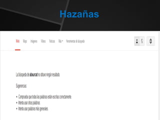 Hazañas
 