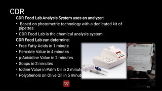 Cd R Food Lab Analyzer PFA RYK Presentation | PDF