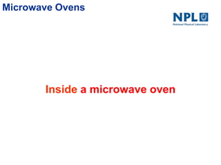 Microwave Ovens
Inside a microwave oven
 