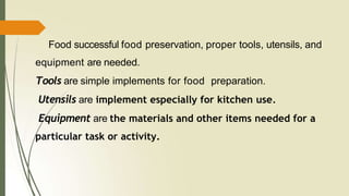 Food Processing Tools, Equipment and Utensils (2).pptx