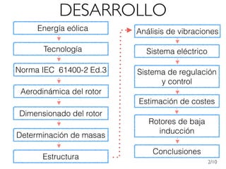 Diseño preliminar de un aerogenerador de 10MW de potencia | PDF