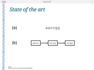 Source:
http://www.ncbi.nlm.nih.gov/pmc/articles/PMC2874646
State of the art
IonGAP 1
1
 