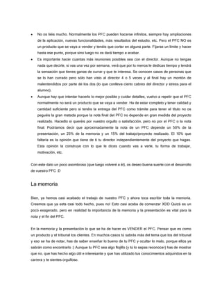PFC como hacer | PDF