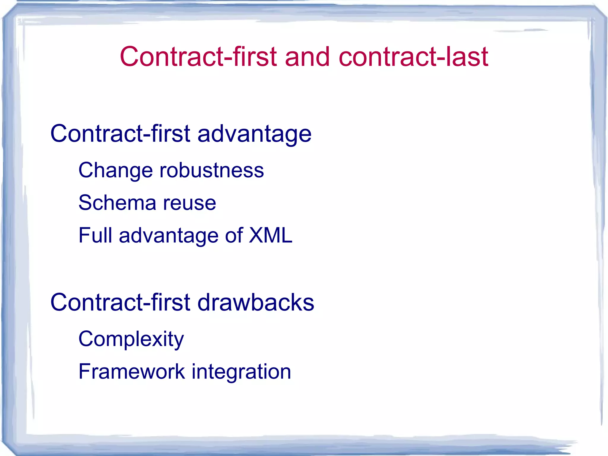 Web services and soap web services Soap : standard protocol for exchanging information in computer networks Transport agnostic:  http,https,custom... 