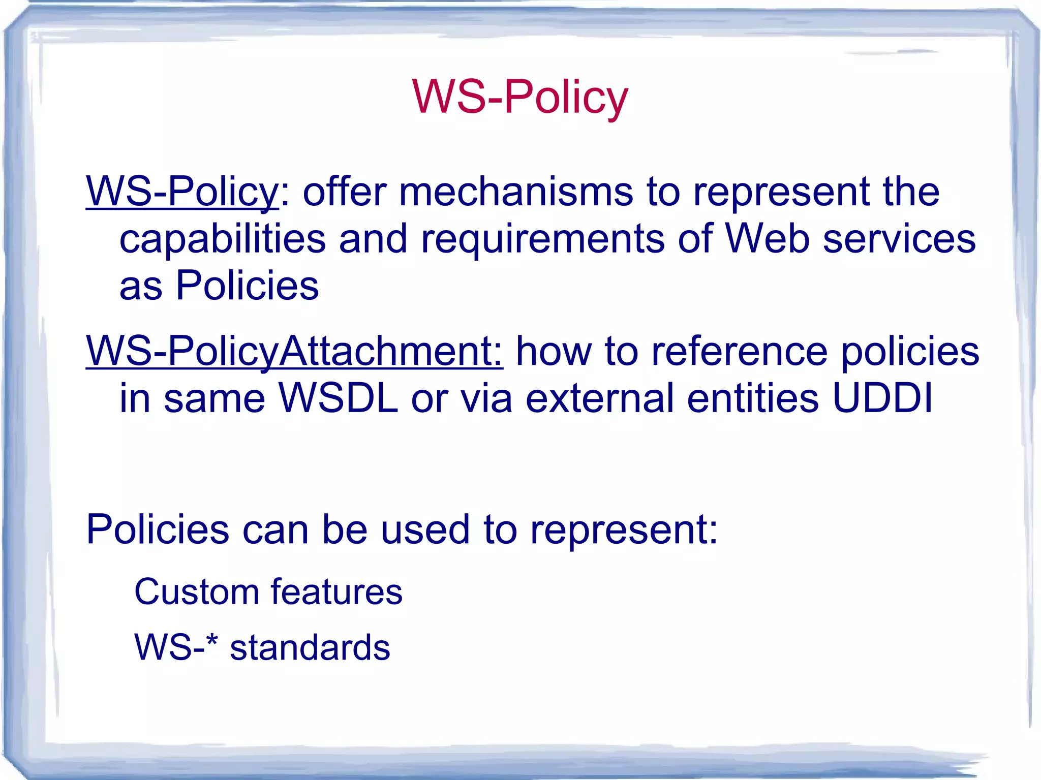 Contract-first and contract-last Contract-first advantage Change robustness 