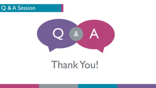 Q & A Session
Q A&
ThankYou!
 