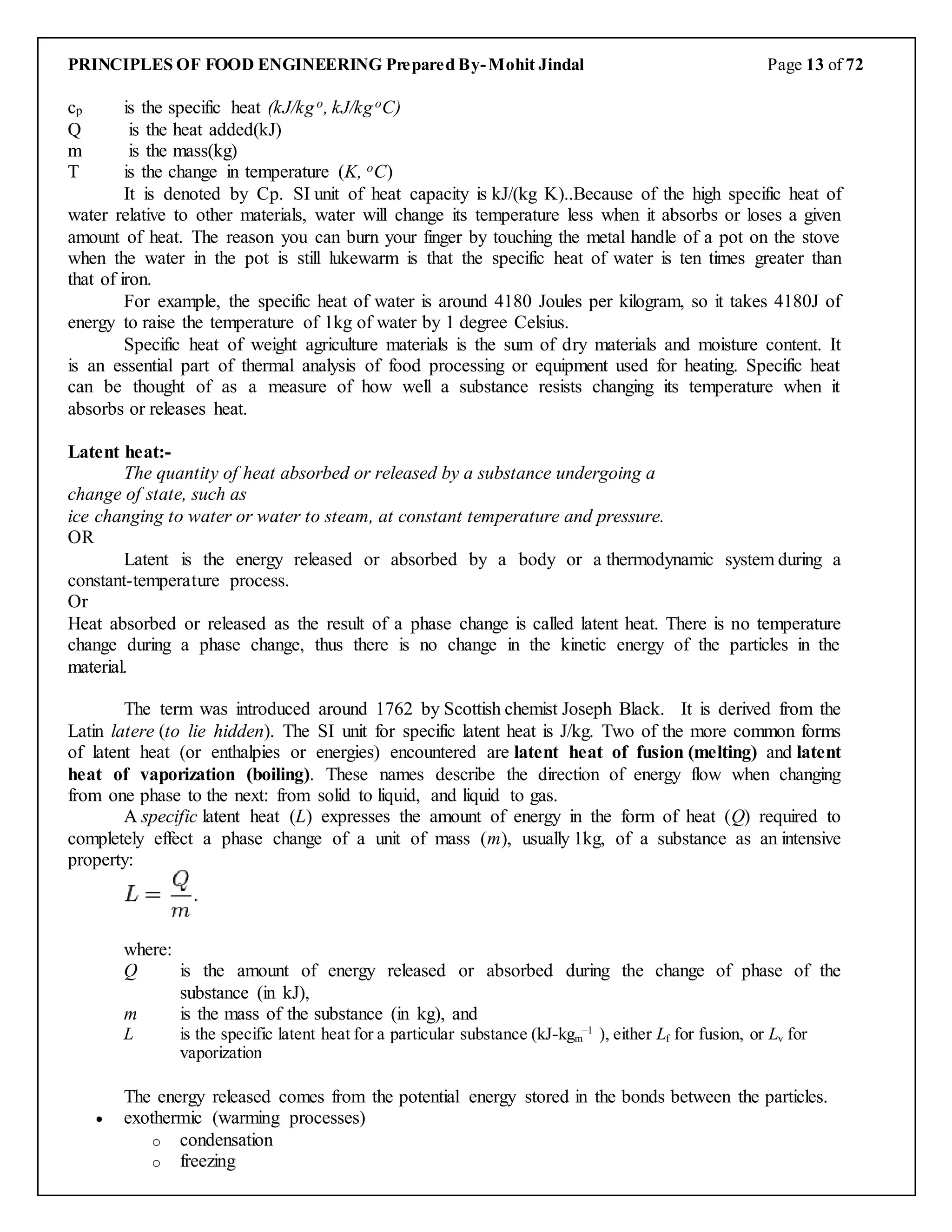 PRINCIPLES OF FOOD ENGINEERING PDF