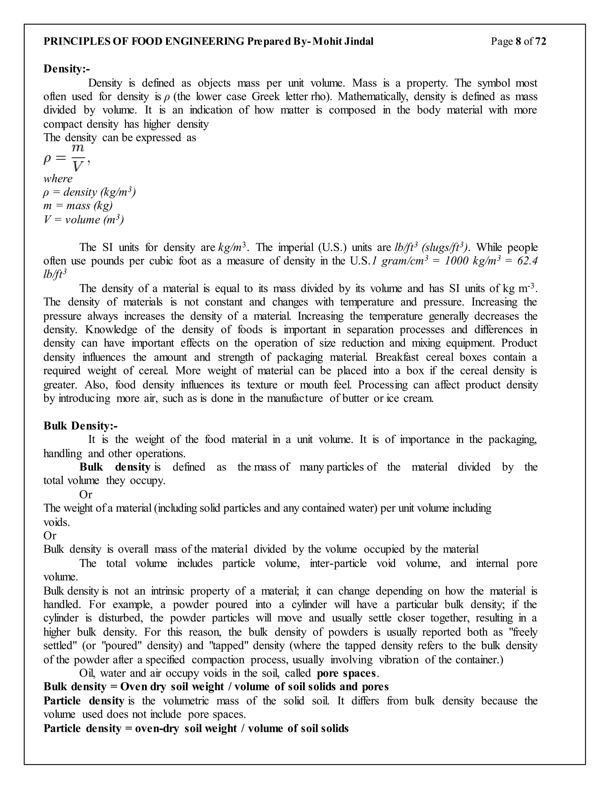 PRINCIPLES OF FOOD ENGINEERING PDF