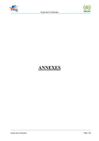 Projet de Fin d’Etudes




                         ANNEXES




Projet de fin d’études                            Page | 92
 