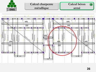 26
Calcul charpente
métallique
Calcul béton
arméENIG
 
