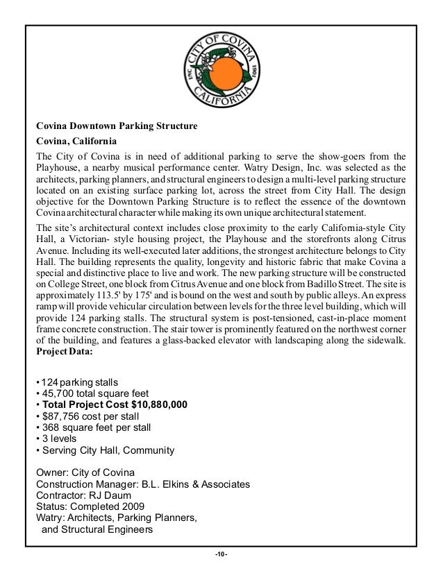 Statement of Qualifications (SOQ)