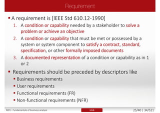 1.3.1M01 - Fundamentals of business analysis 25/46 | 34/527
 