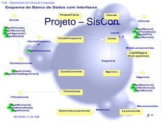 Projeto – SisCon 