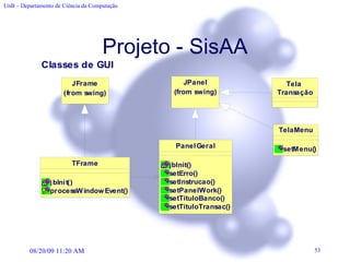 Projeto - SisAA 