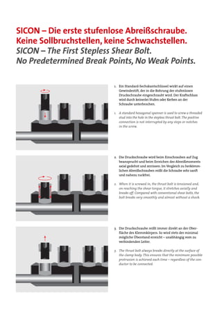 Pfisterer Sicon Mechanical Shearbolt Cable Lugs & Cable Connectors | PDF