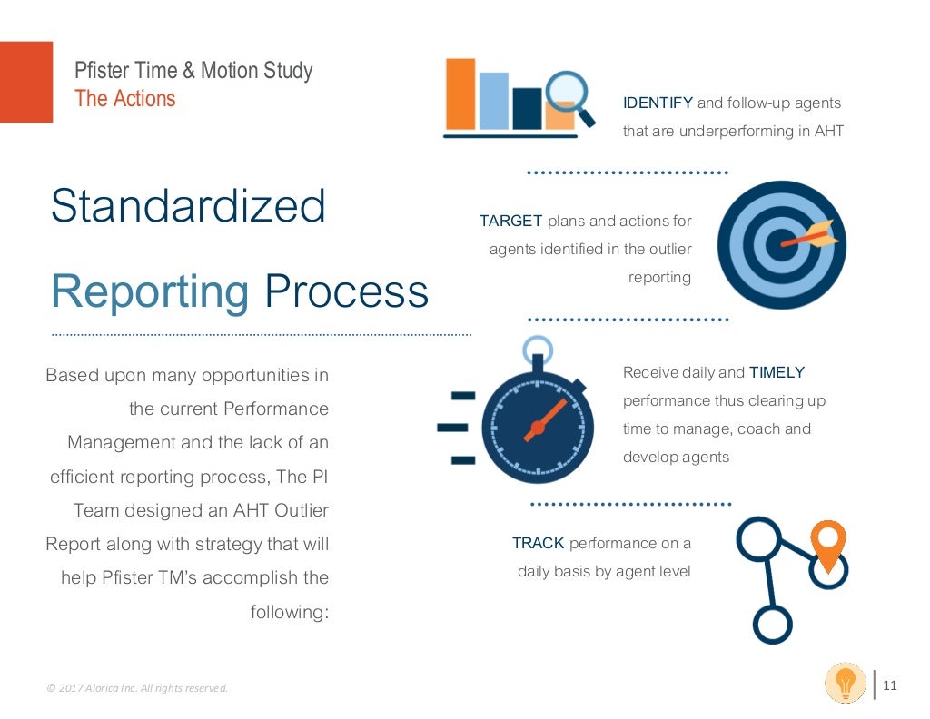 Project Overview - Pfister Time & Motion Study 2017 | PDF