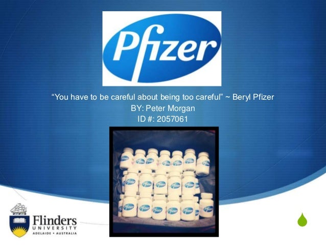 Pfizer case study a new kind of structure