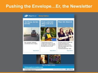 Pushing the Envelope…Er, the Newsletter
 