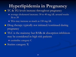 PROVE-IT: LDL-C, 106  62 mg/dlStable CHDHPS: benefit if basal LDL-C 