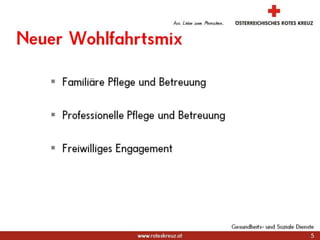 Freiwilligenarbeit in der Langzeitpflege: Freiwilligenarbeit in der Langzeitpflege: