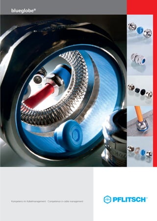 blueglobe®
Kompetenz im Kabelmanagement · Competence in cable management
 