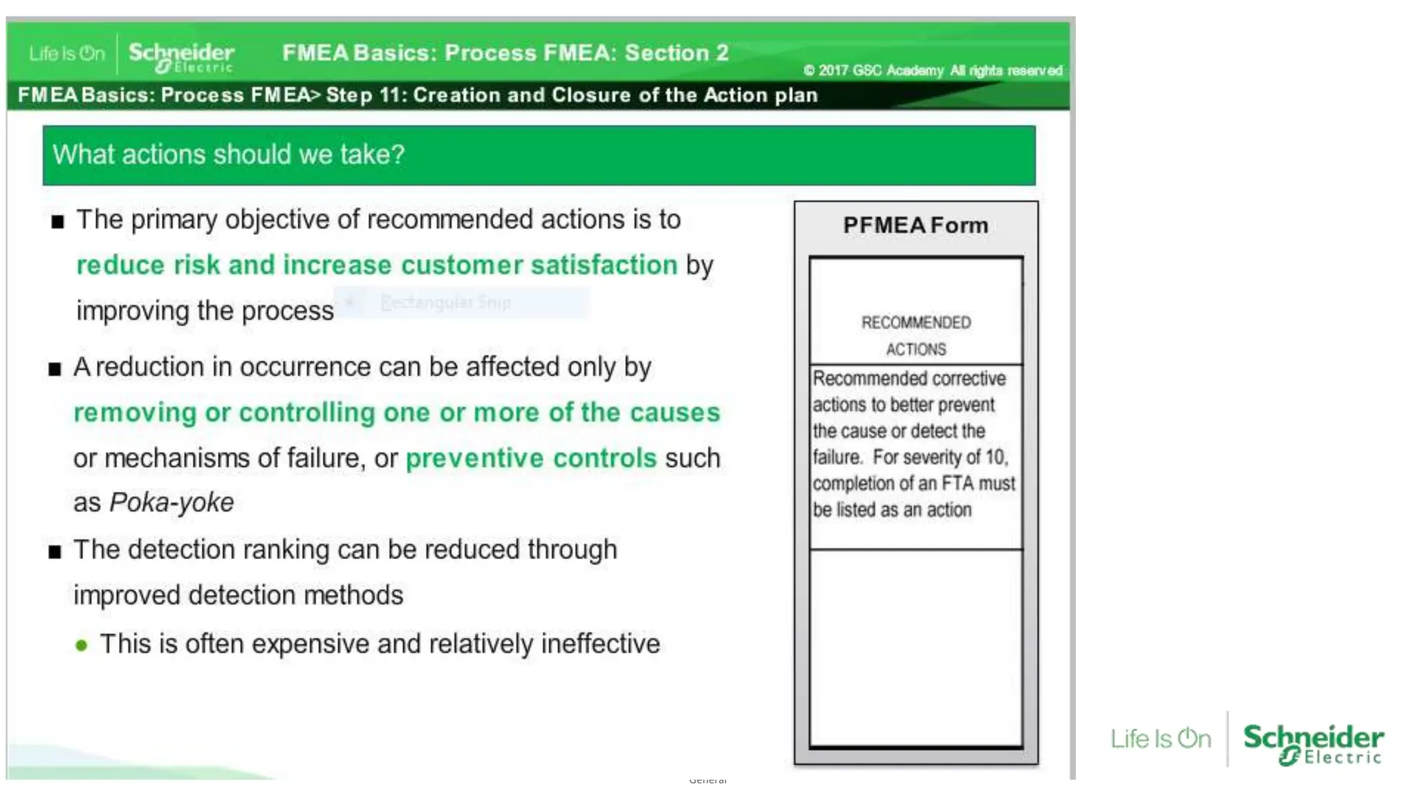 General
Page 27
Confidential Property of Schneider Electric |
 