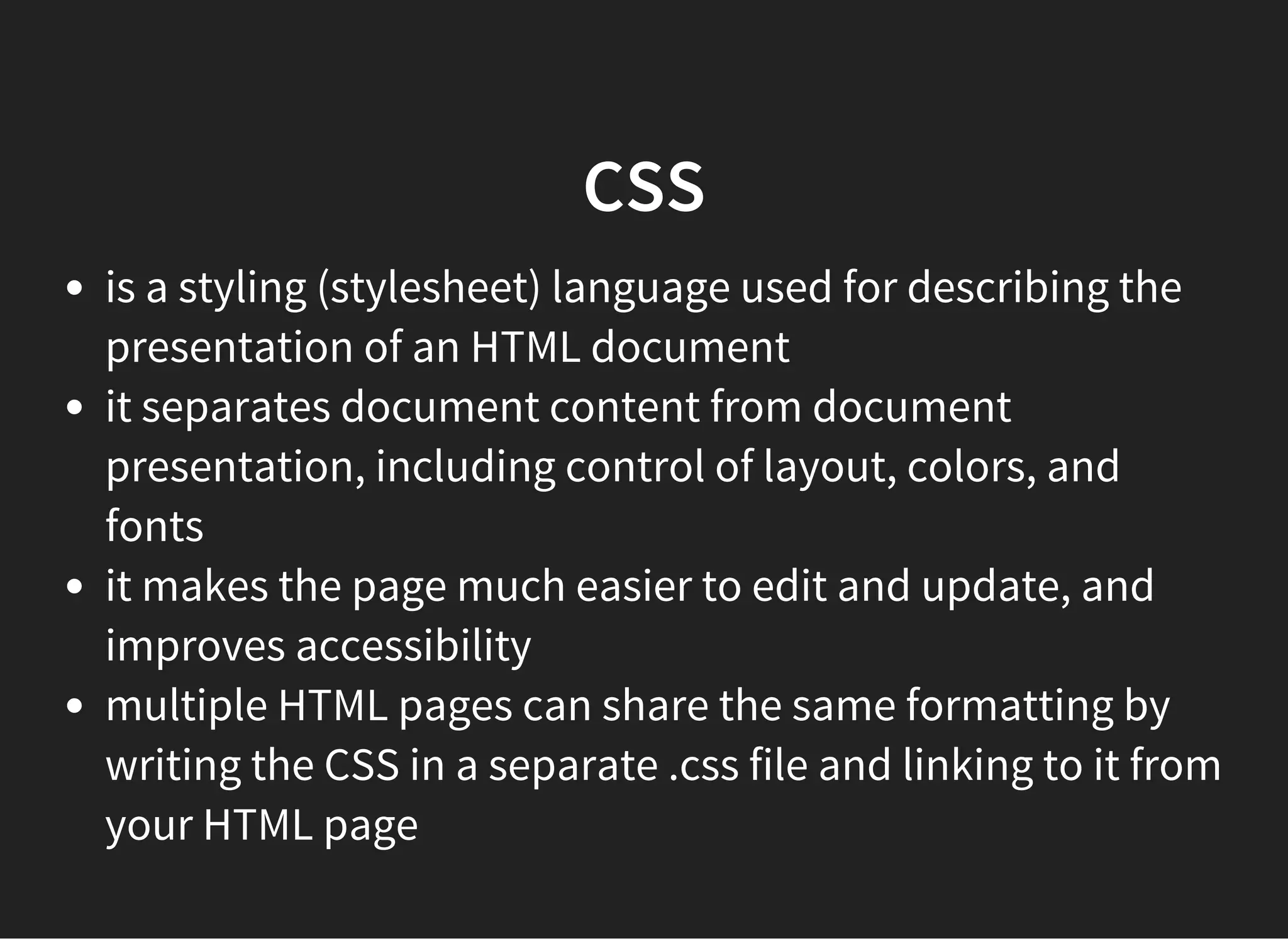 CSS SYNTAX
 