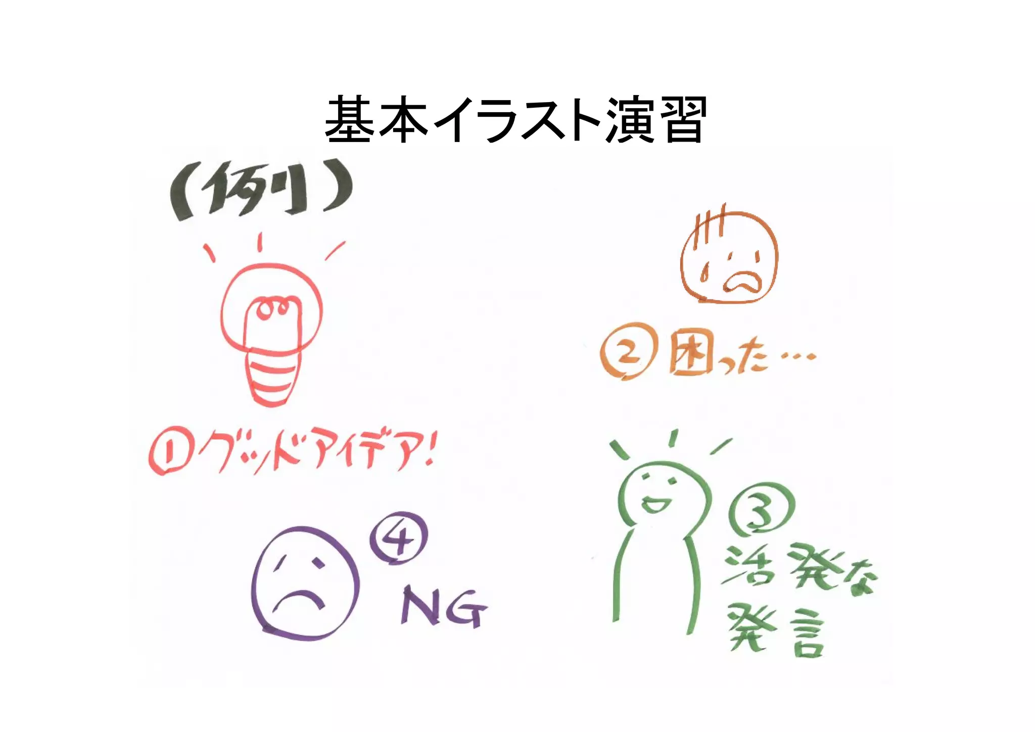 基本イラスト演習
 