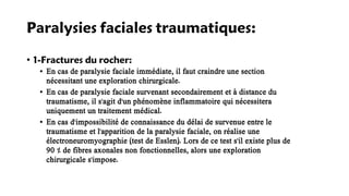 Fracture Rocher Paralysie faciale périphérique . pdf | PDF