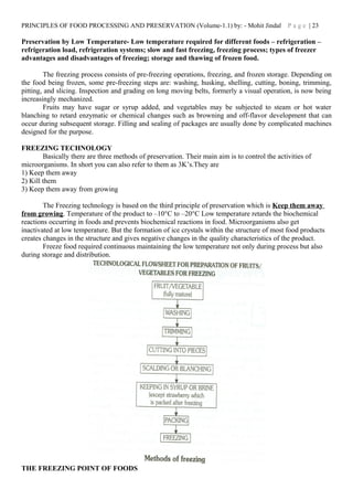 PRINCIPLES OF FOOD PROCESSING AND PRESERVATION updated | DOC