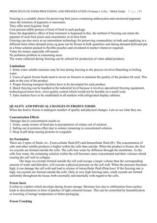 PRINCIPLES OF FOOD PROCESSING AND PRESERVATION updated | DOC