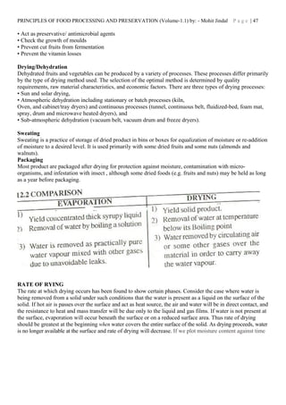 PRINCIPLES OF FOOD PROCESSING AND PRESERVATION updated | DOC