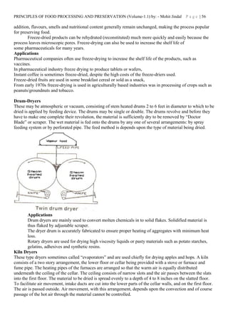 PRINCIPLES OF FOOD PROCESSING AND PRESERVATION updated | DOC