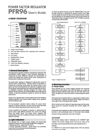 PFR96 user manual