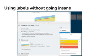Using labels without going insane
 