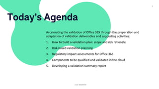Tools for Accelerating Validation of Office 365 | PDF