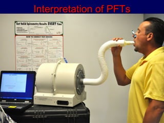 Interpretation of PFTs
 