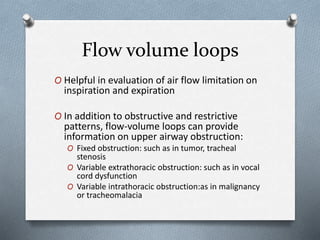 Pulmonary Function Tests | PPT