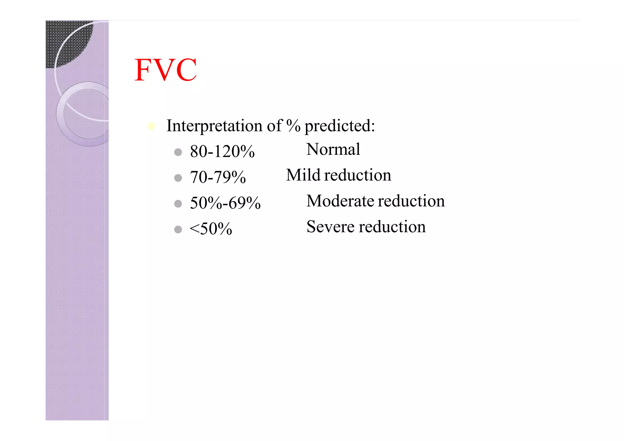 Pulmonary function tests | PPTX