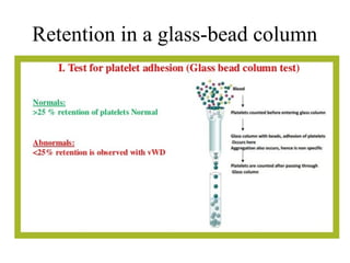 pft.platelet function test haematology.. | PPTX