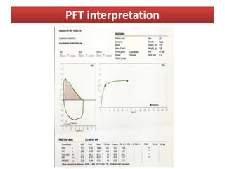 Pulmonary functions Tests | PPTX