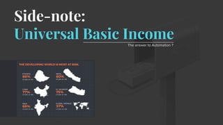 Side-note:
Universal Basic Income
 