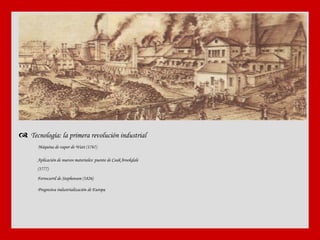Durand y la época de las Revoluciones (1/2)    Antecedentes culturales: década de 1750 Bach (m. 1750) Händel (m.1759) Mozart (n.1756) Enciclopedia Francesa (1751-1772) Balthasar Neumann: V ierzehnheiligen   (1743) Germain Soufflot:  Sainte-Geneviève  (1757)    Tecnología: la primera revolución industrial Máquina de vapor de Watt (1767) Ferrocarril de Stephenson (1826) Progresiva industrialización de Europa Aplicación de nuevos materiales: puente de Coak brookdale (1777) 