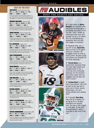 Pro Football Weekly 2013 Draft Magazine | PDF