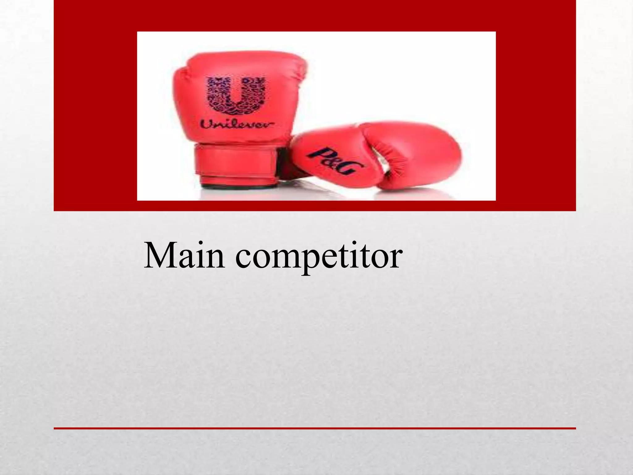 Main competitor
 